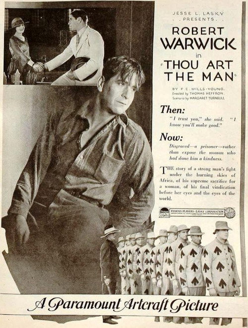 Movie poster for Thou Art the Man (1920)