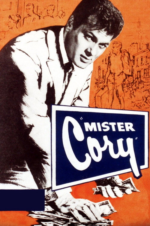 Movie poster for Mister Cory (1957)