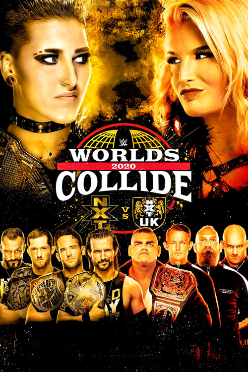Movie poster for WWE Worlds Collide NXT vs. NXT UK (2020)