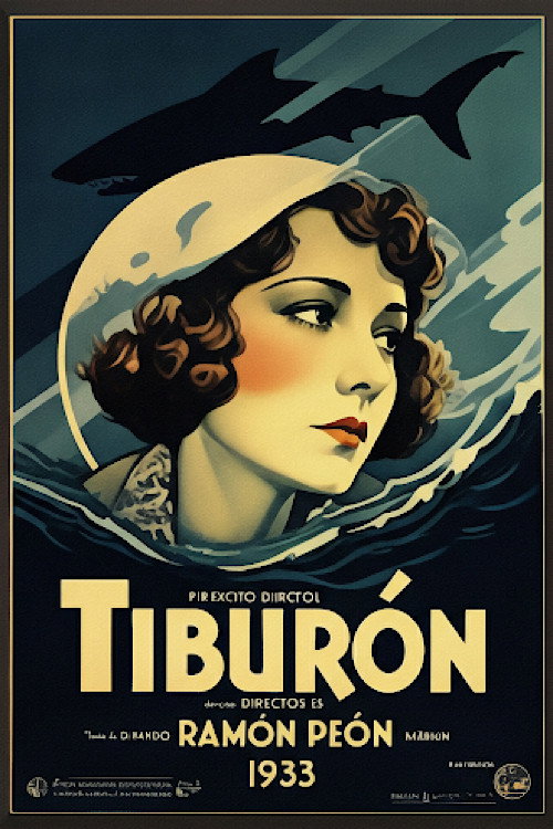 Movie poster for Tiburón (1933)