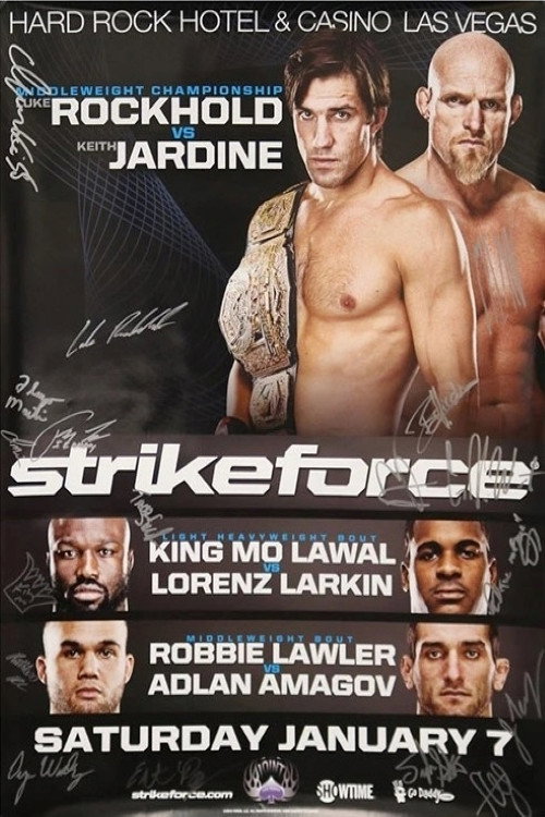 Movie poster for Strikeforce: Rockhold vs. Jardine (2012)