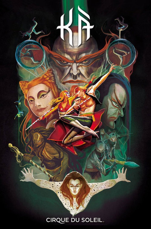 Movie poster for Cirque du Soleil: KÀ (2007)