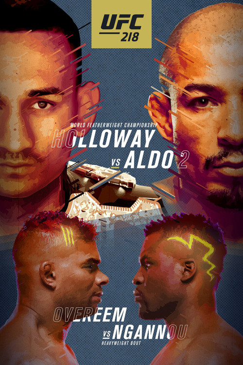 Movie poster for UFC 218: Holloway vs. Aldo 2 (2017)