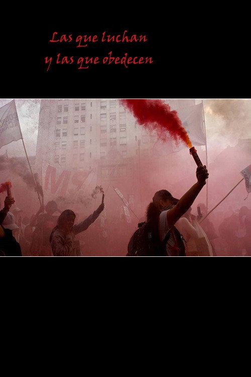 Movie poster for Las que luchan y las que obedecen (2006)