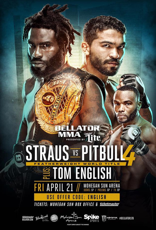 Movie poster for Bellator 178: Straus vs. Pitbull 4 (2017)