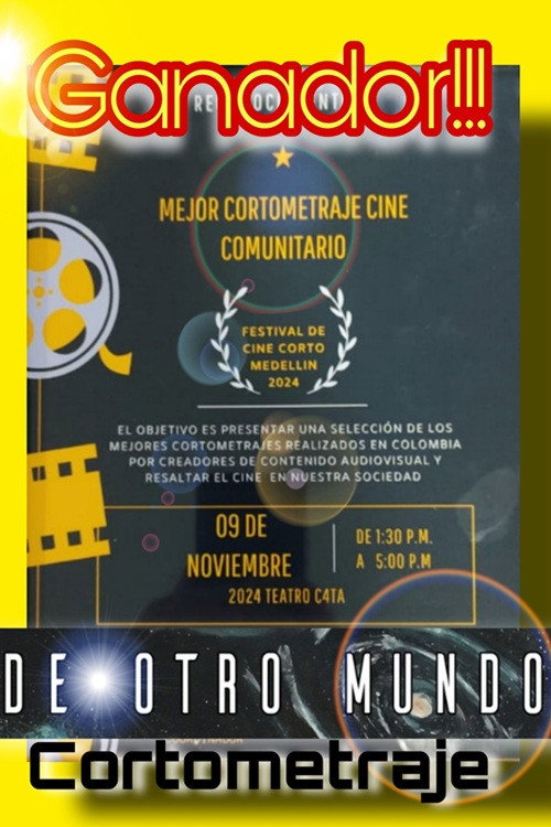 Movie poster for De otro mundo (2023)
