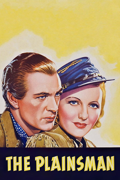 Movie poster for The Plainsman (1936)