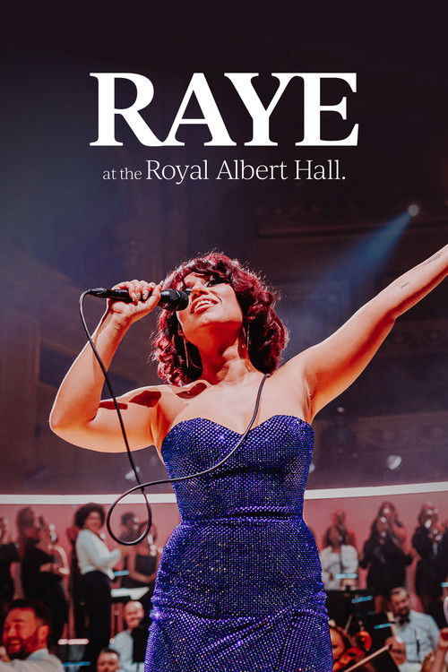 Movie poster for RAYE at the Royal Albert Hall (2024)