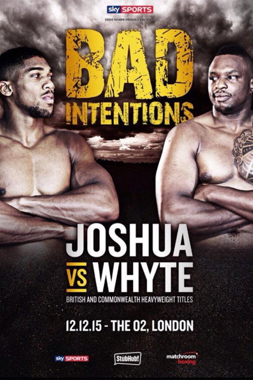 Movie poster for Anthony Joshua vs. Dillian Whyte (2015)