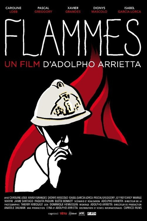 Movie poster for Flames (1978)