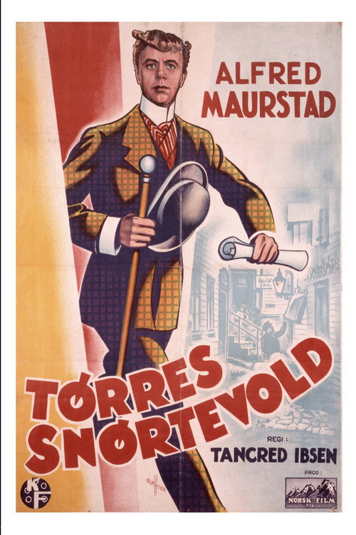 Movie poster for Tørres Snørtevold (1940)