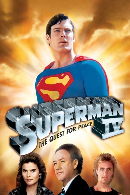 Movie poster for Superman IV: The Quest for Peace (1987)