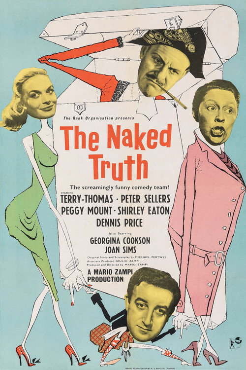 Movie poster for The Naked Truth (1957)
