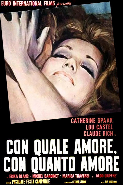 Movie poster for With What Love, With How Much Love (1970)