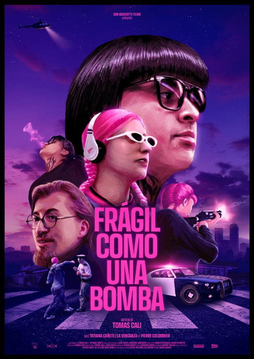 Movie poster for frágil como una bomba