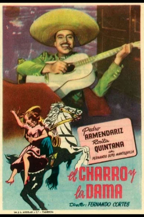 Movie poster for El charro y la dama (1949)