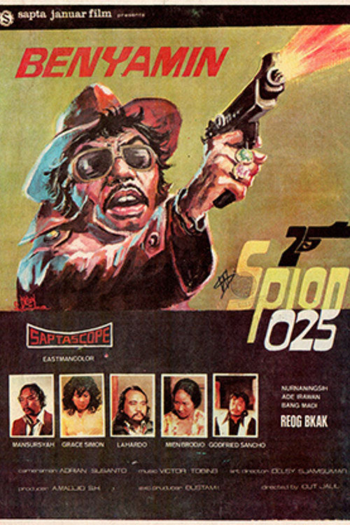 Movie poster for Benyamin Spion 025 (1974)