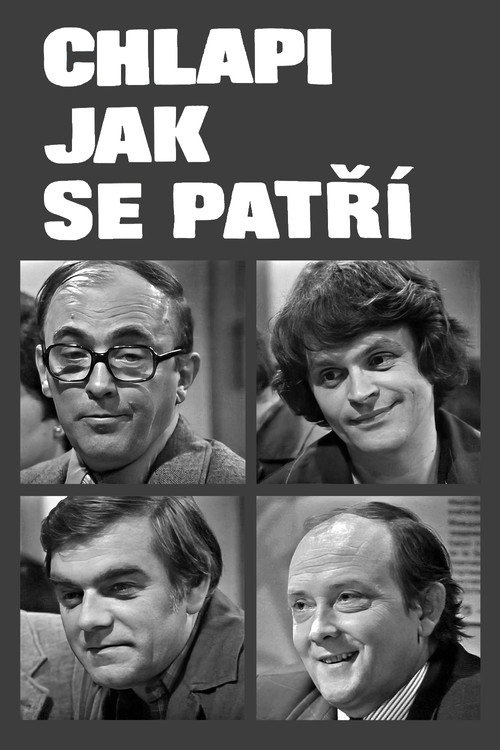 Movie poster for Chlapi jak se patří (1977)