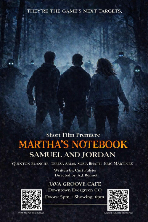 Movie poster for Martha's Notebook: Samuel & Jordan (2026)