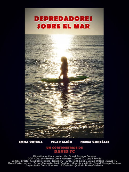 Movie poster for Depredadores sobre el mar (2025)