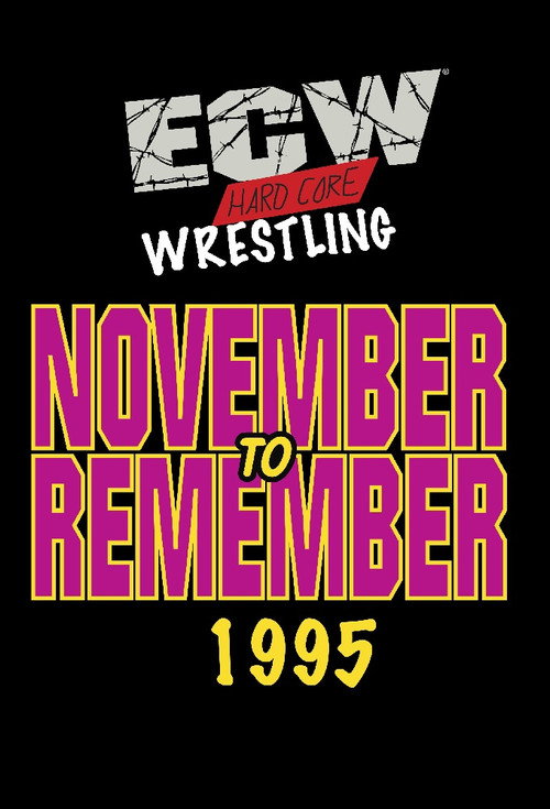 Movie poster for ECW November to Remember 1995 (1995)