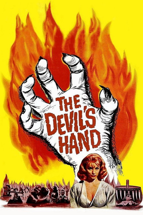Movie poster for The Devil's Hand (1961)