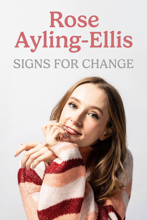 Movie poster for Rose Ayling-Ellis: Signs for Change (2023)