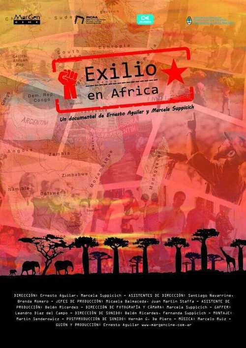 Movie poster for Exilio en África (2019)