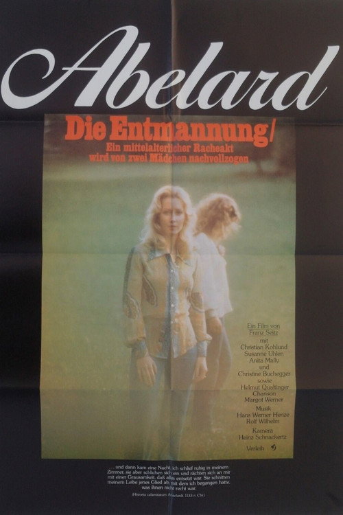 Movie poster for Abelard - Die Entmannung (1977)