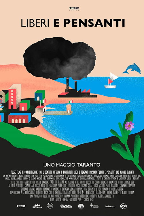 Movie poster for Liberi e pensanti - Uno maggio Taranto (2020)