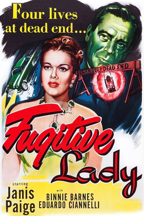 Movie poster for Fugitive Lady (1950)