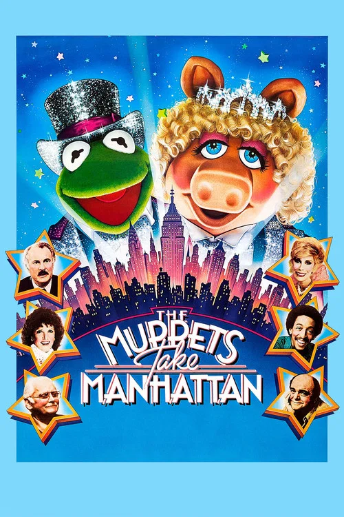 Movie poster for The Muppets Take Manhattan (1984)