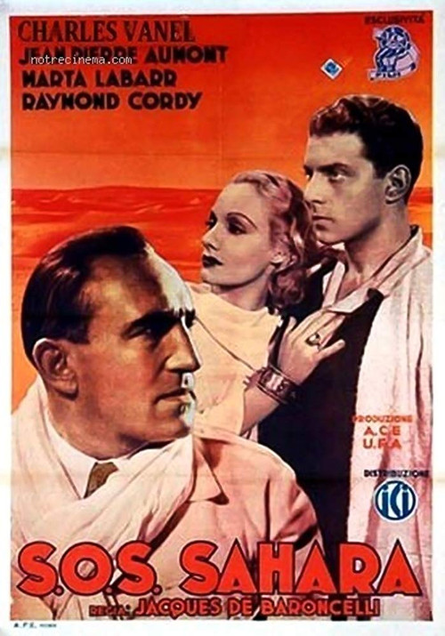Movie poster for S.O.S. Sahara (1938)