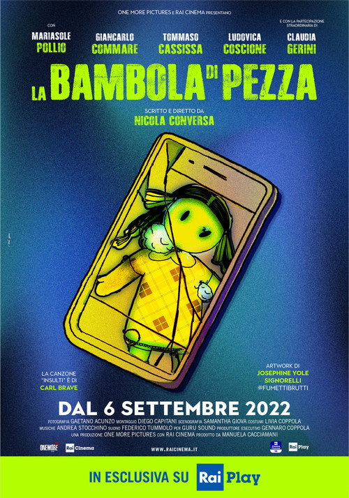 Movie poster for La bambola di pezza (2022)
