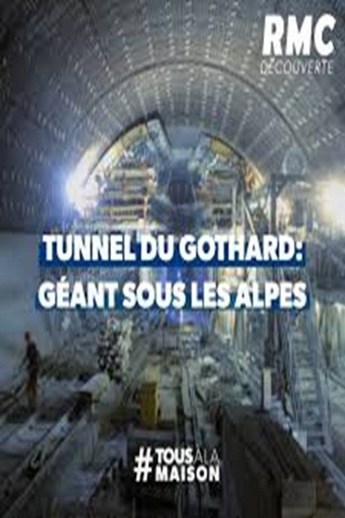 Movie poster for Le tunnel du Gothard : un géant sous les Alpes (2018)