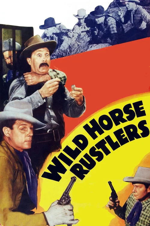 Movie poster for Wild Horse Rustlers (1943)