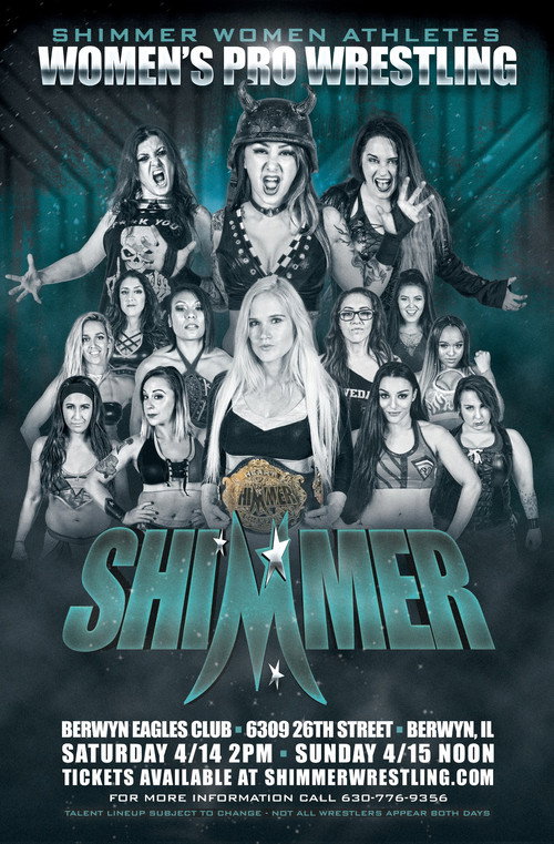 Movie poster for SHIMMER Women Athletes Volume 104 (2018)