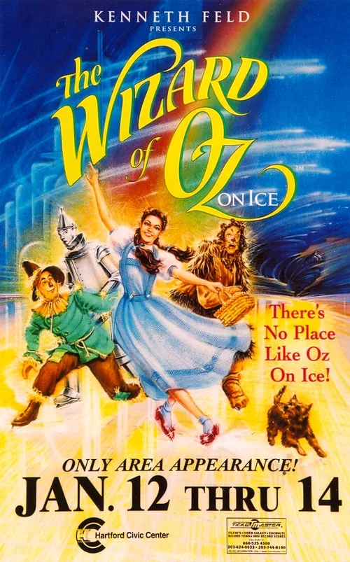 Movie poster for The Wizard of Oz on Ice (1996)
