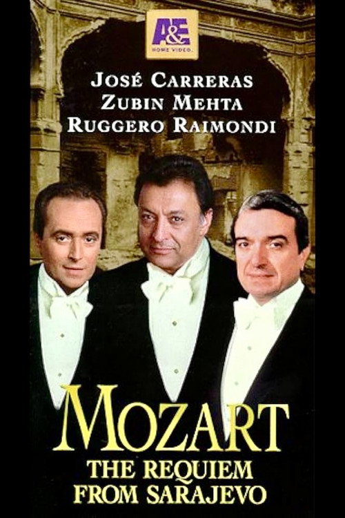 Movie poster for Mozart:The Requiem from Sarajevo (1993)
