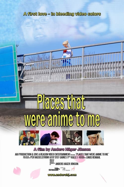 Movie poster for Places that were anime to me (2024)