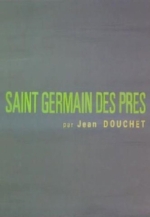 Movie poster for Saint-Germain-des-Prés (1965)