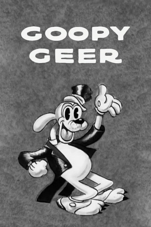 Movie poster for Goopy Geer (1932)