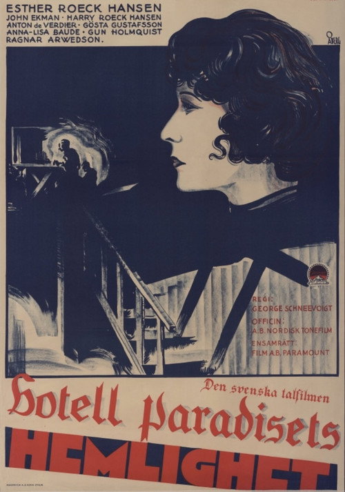 Movie poster for The Secret of Hotel Paradise (1931)