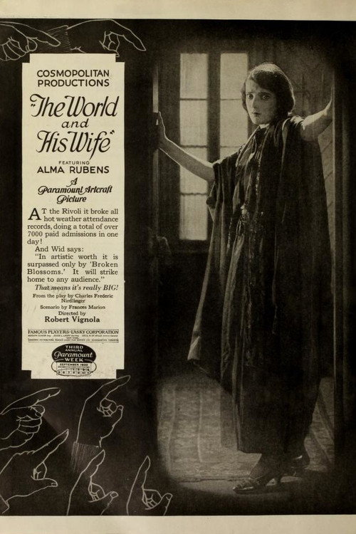 Movie poster for The World and His Wife (1920)