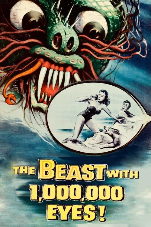 Movie poster for The Beast with a Million Eyes (1955)