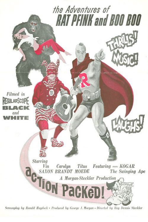 Movie poster for Rat Pfink a Boo Boo (1966)