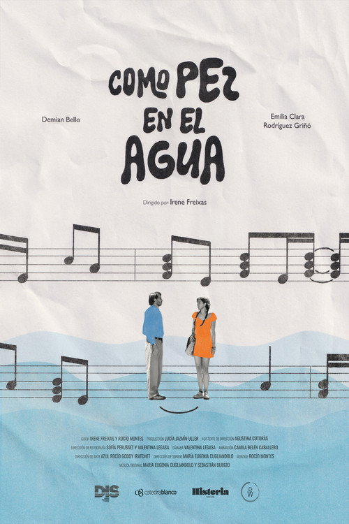 Movie poster for Como pez en el agua (2025)