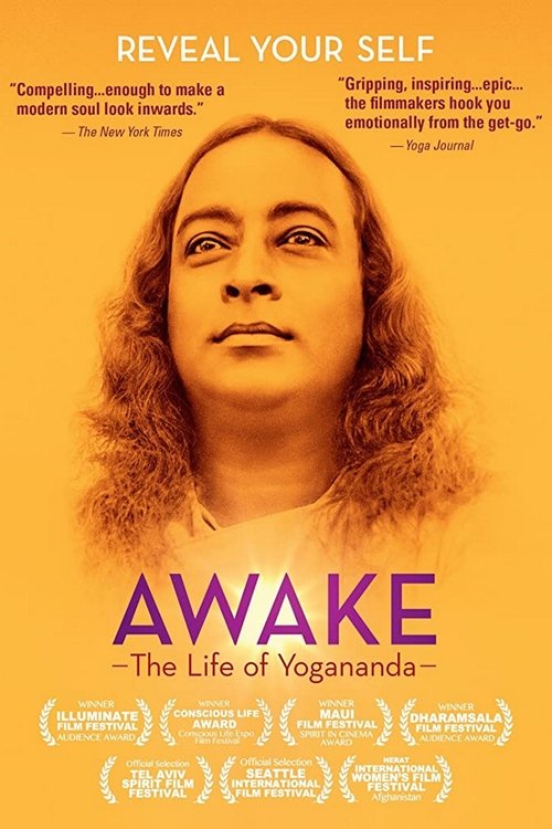 Movie poster for Awake: The Life of Yogananda (2014)