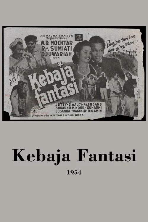 Movie poster for Kebaja Fantasi (1954)