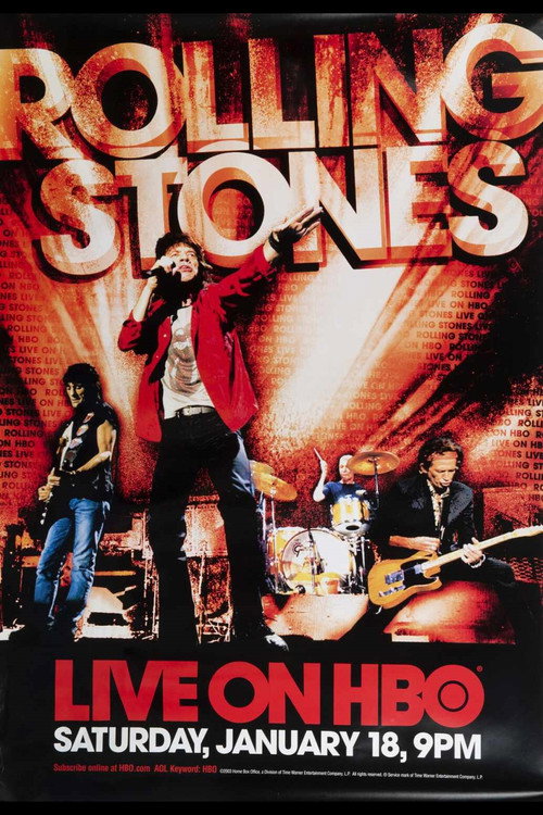 Movie poster for Rolling Stones Live from Madison Square Garden (2003)